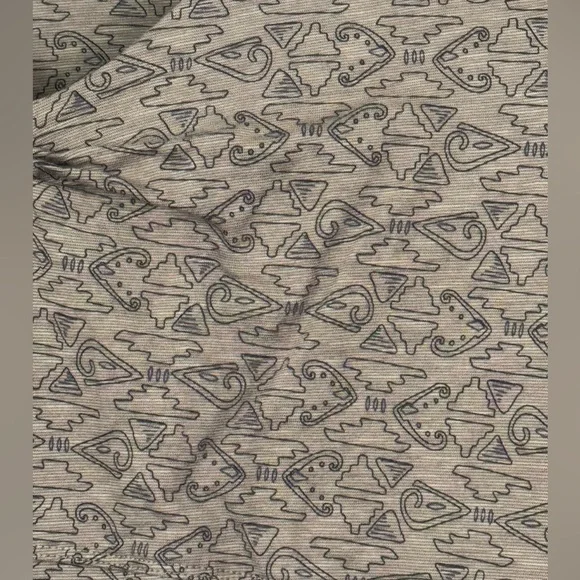 Toad & Co Rosemarie Dress XL Gray and Navy print - Picture 3 of 9